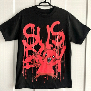 Sus Boy, Pokemon, Mens, T Shirt,‎ Goth, Size Med, Excellent Condition